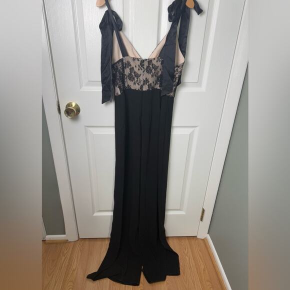 Amanda Uprichard Audrielle Wide-Leg Jumpsuit M - Picture 6 of 8